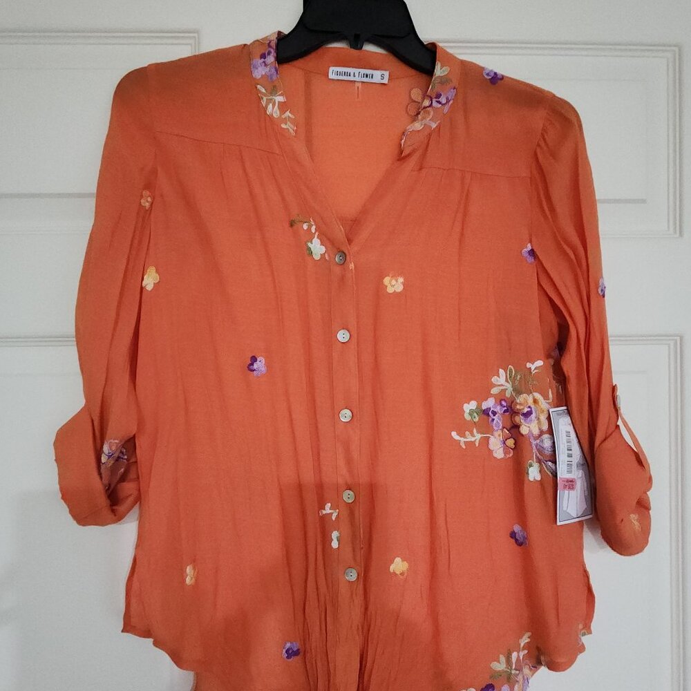 Brand new floral top